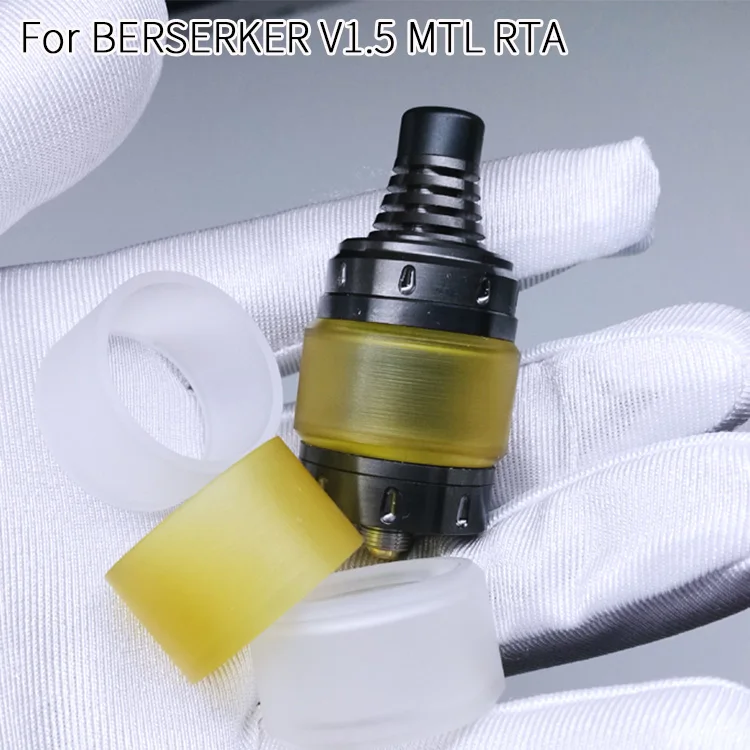 Сменная трубка из пей для берсеркера V1.5 MTL RTA 24 мм без поломки с пузырьком жира