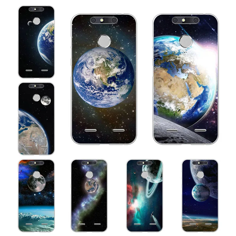 

zte blade v9 v8 v7 lite v8 mini z10 z601 x3 d2 Case Starry sky Soft TPU Back Cover for zte blade v9 v8 Phone protect Bags cases