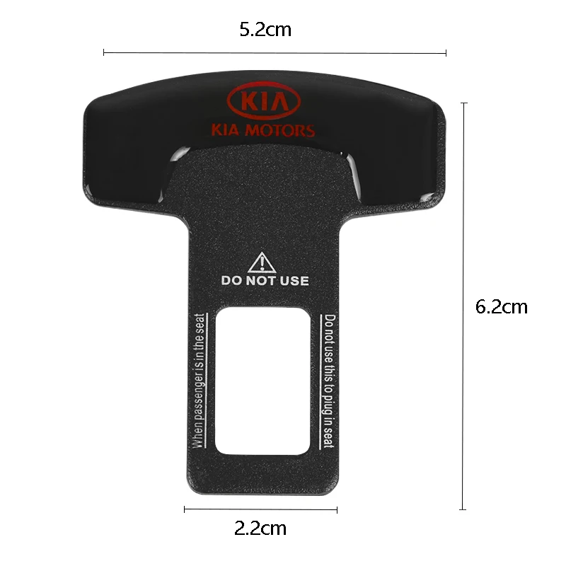 Пряжка для безопасности автомобиля с зажимом для крепления ремня безопасности автомобиля для KIA K2 K3 K4 K5 Sorento Sportage R Rio Soul