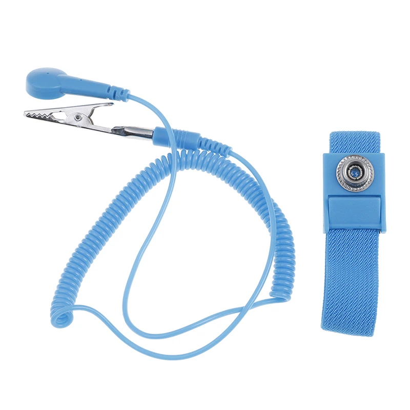 Anti-static Cordless Bracelet Electrostatic Discharge Cable Band Wrist Strap BW 