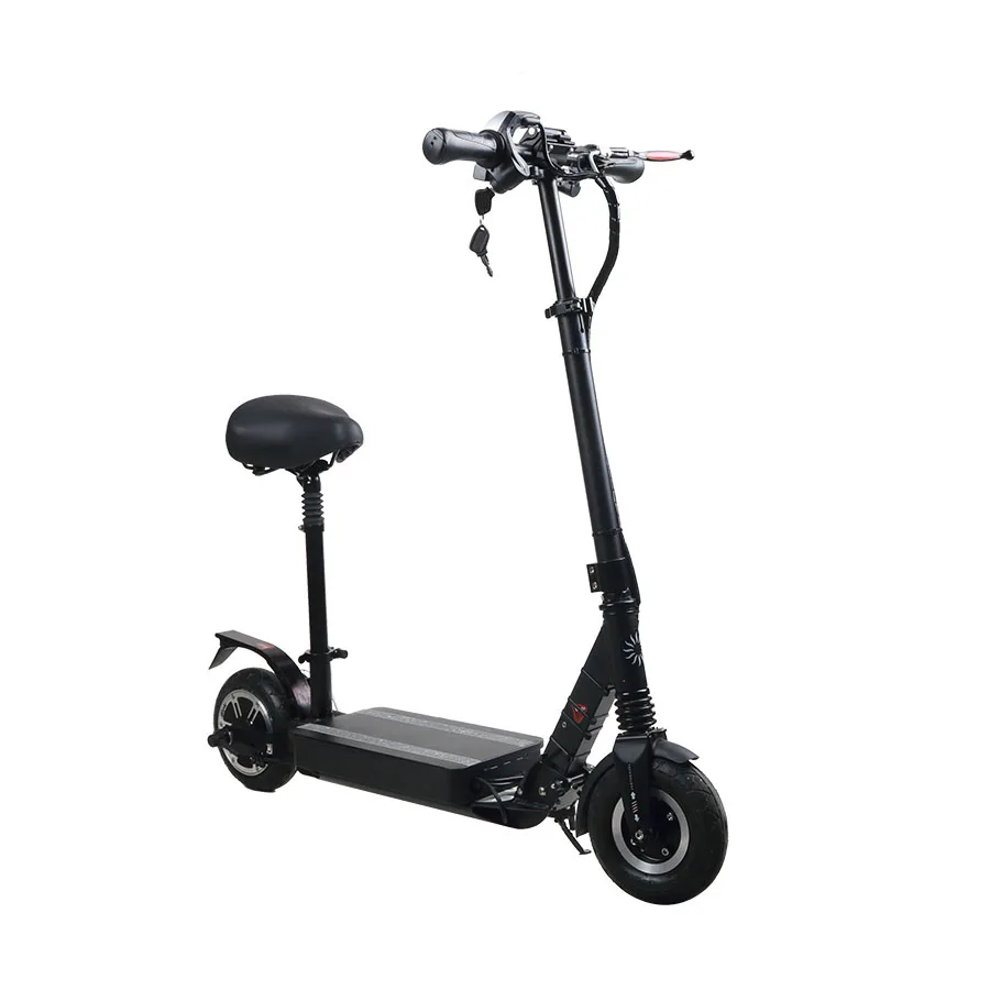  2018 SML Shining Powerful Two Wheel Mini Foldable Electric Scooter Lithium E-Bike Disc Brake 8 inch