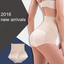 New Stylish Hip Pad Panties Women High-rise Boyshorts Enhancer Butt Knicker Panties Seamless Push Up Butt Lift Panties Underwear