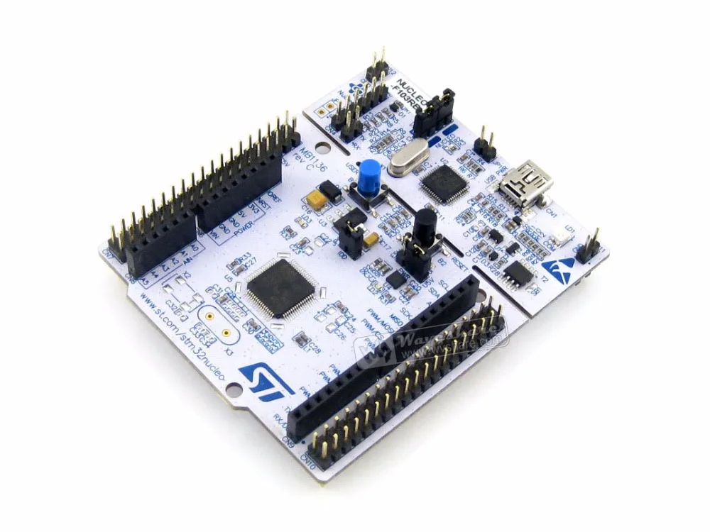 ST STM32 NUCLEO-F103RB, STM32 F1 серия-с STM32F103RBT6 MCU STM32 макетная плата, встроенный ST-LINK