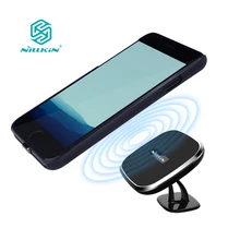 For iPhone 7 for iPhone 7 plus nillkin 360 degree adjustable Qi wireless car charger with magnetic receiver case 4.7 & 5.5