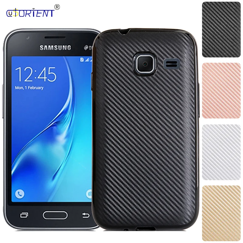 

Carbon Fiber Case for Samsung Galaxy J1 J 1 mini 105 J1mini J105 SM-J105 J105H/DS SM-J105H/DS J105F/DS SM-J105F/DS Silicone Case