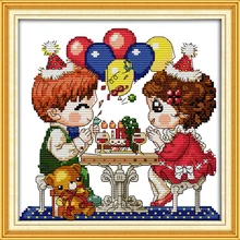 Happy Birthday Cross Stitch Top Produits Aliexpress