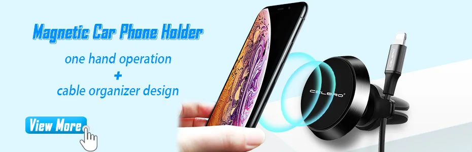 magnetic car phone holder