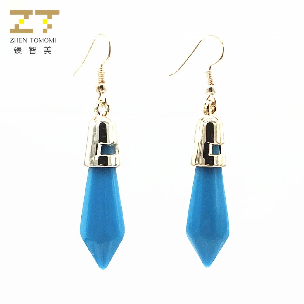 

Er586 Hot New Fashion Drop Earrings Wholesale Exo Bijoux Geometric Bullet Long Statement Earrings For Women 2019 Jewelry Gift