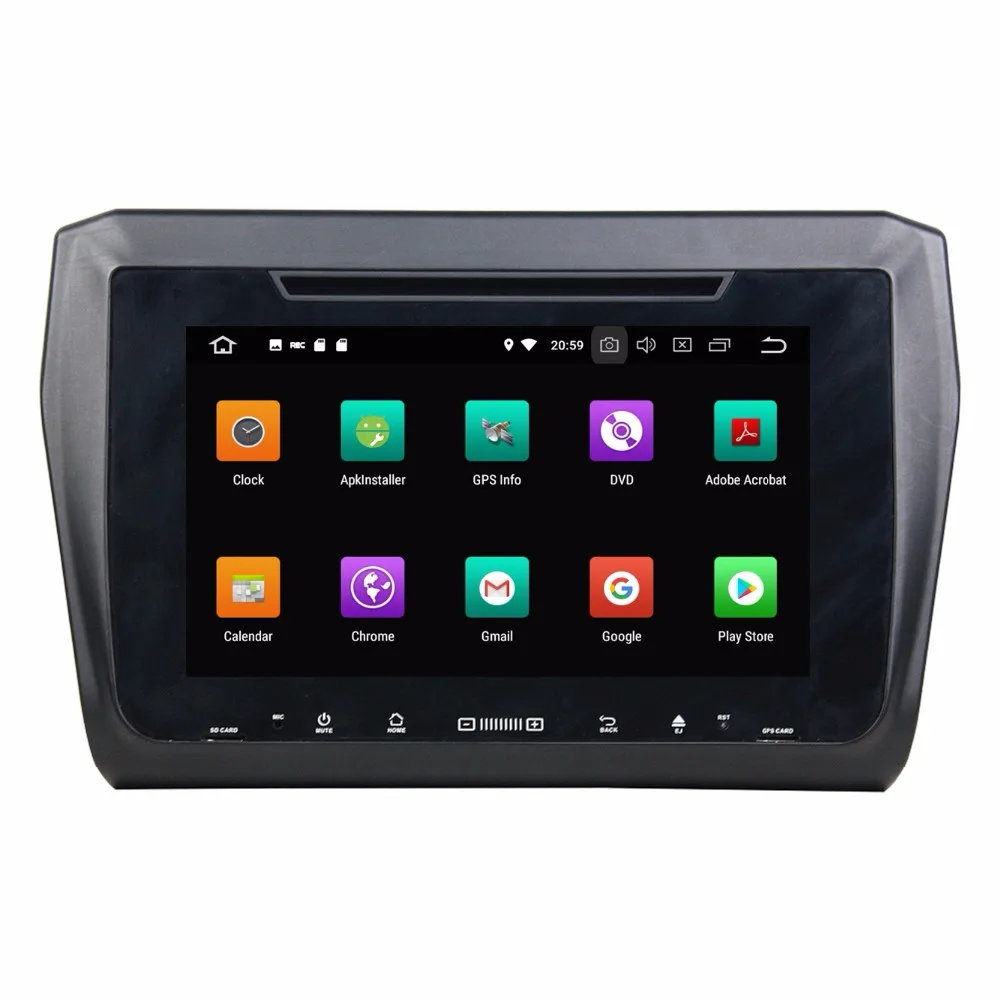 

9" Quad core Android 8.1 Car radio GPS Navigation for Suzuki Swift 2017 with 4G/Wifi DVR OBD