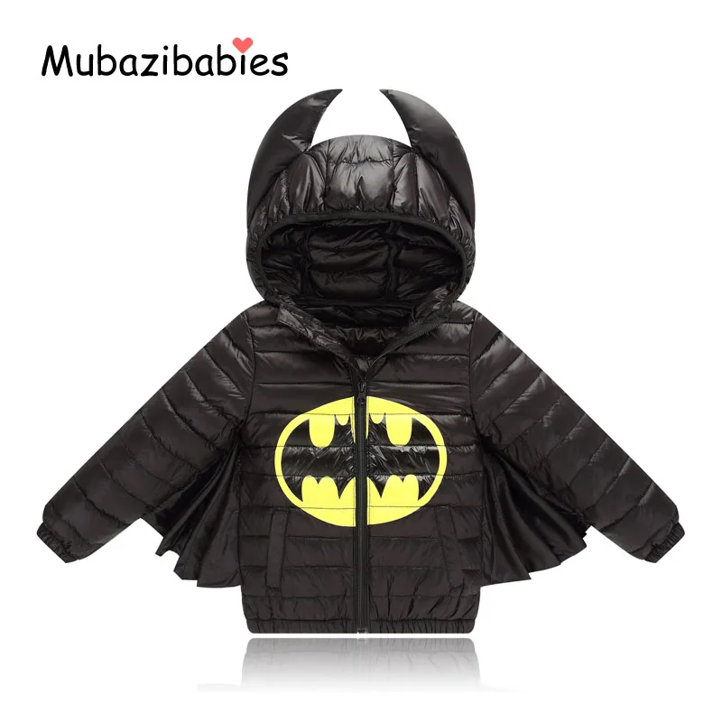 2017 New Batman Children Down Jacket Creative Baby Winter Jacket Boys and Girs Winter Warm Coat 2017 New Batman Children Down Jacket Creative Baby Winter Jacket Boys and Girs Winter Warm Coat