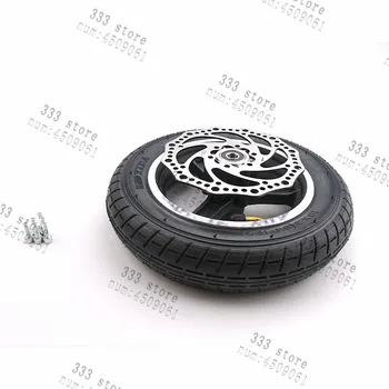 

free shipping 10 inch hub wheel 10x2 54-152 Disc brake with Inner and outer tube tire fit electric scooter Kids Bike Motorcycl