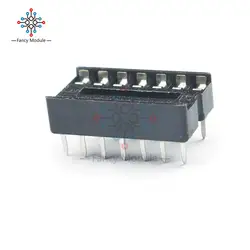 10 шт. DIP 14 контакты IC Socket адаптер припоя Тип разъем DIP-14