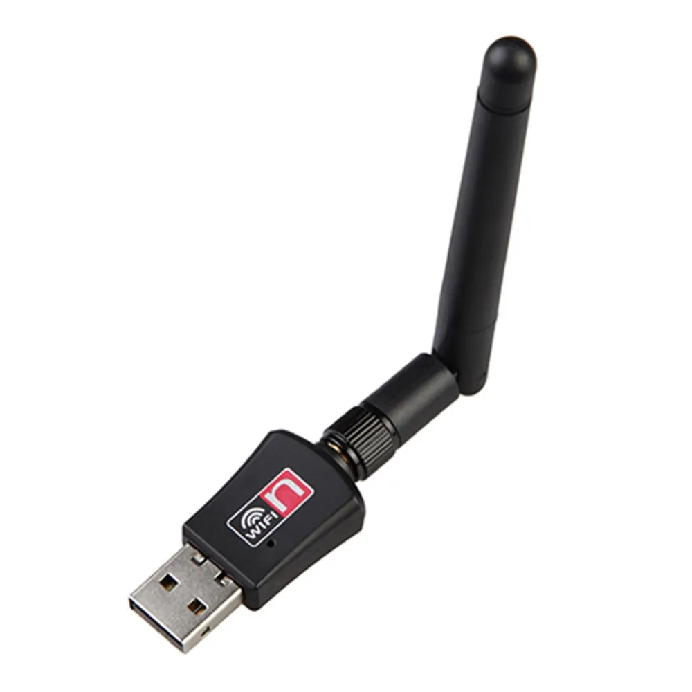 USB мини беспроводной 300 Мбит/с сетевой адаптер LAN Карта WIFI 802.11n/g/b 2dB PCB антенна для