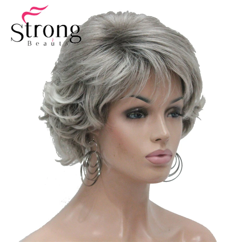 Grey mix wigs Clearance