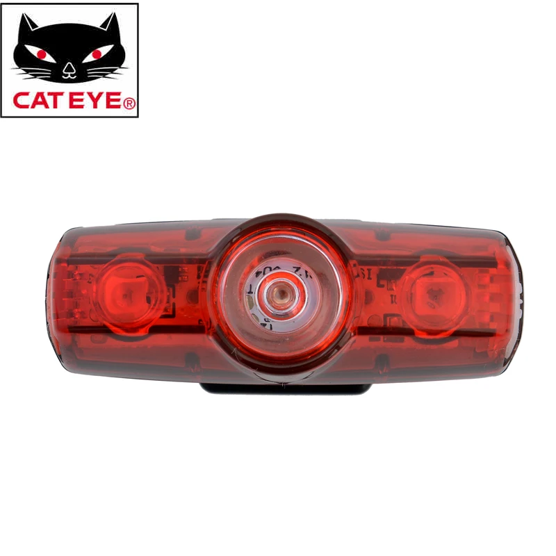 Top CATEYE TL-LD635-R Cycling Bike Rear Lights USB Rechargeable Ultralight Warning Flashing Lamp MTB Road Bicycle Tail Light 4 Modes 3