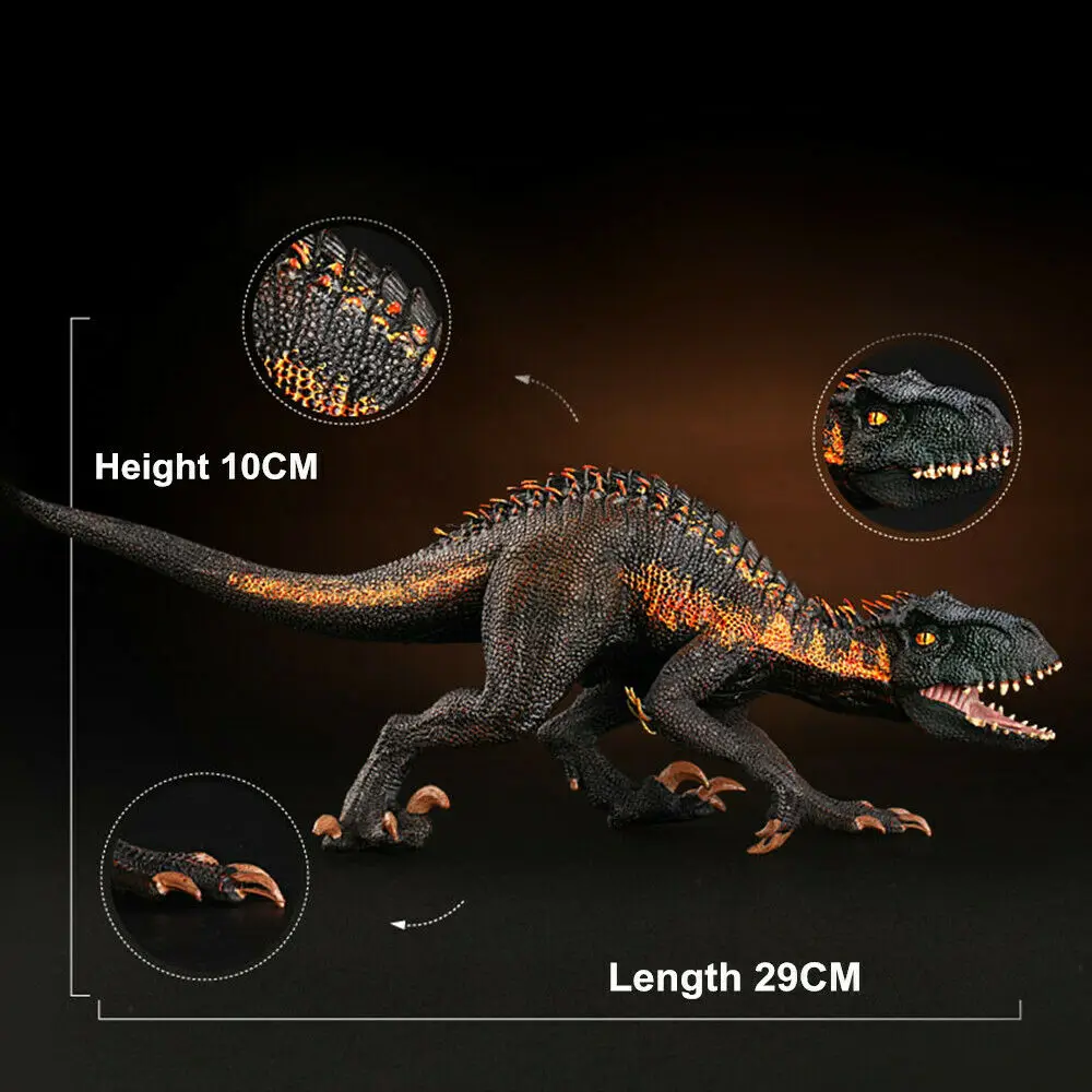 Indoraptor Фигурка динозавра Indominus Rex животное Юрского периода Модель древних биологических взрослых детей Коллекция игрушек подарок домашний декор