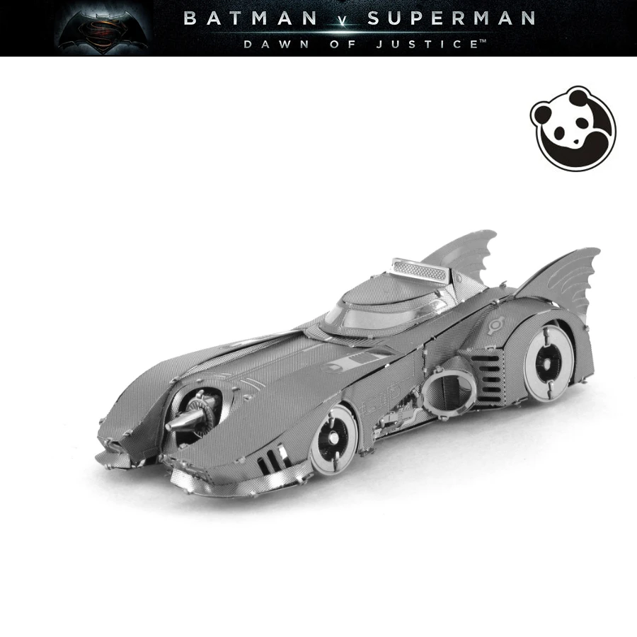 

Pandamodel@3D Metal Model Etching puzzle Metal Earth ICONX Superman VS Batman BATMAN 1989 BATMOBILE Assembling Decoration