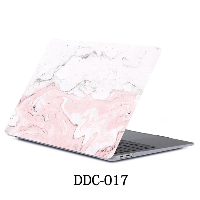 Новинка! Чехол для ноутбука MacBook Pro retina Air 11 12 13 15 дюймов, для mac new Air/Pro 13,3 15,4 A1708 A1706 A1707 с сенсорной панелью - Цвет: 17-marble