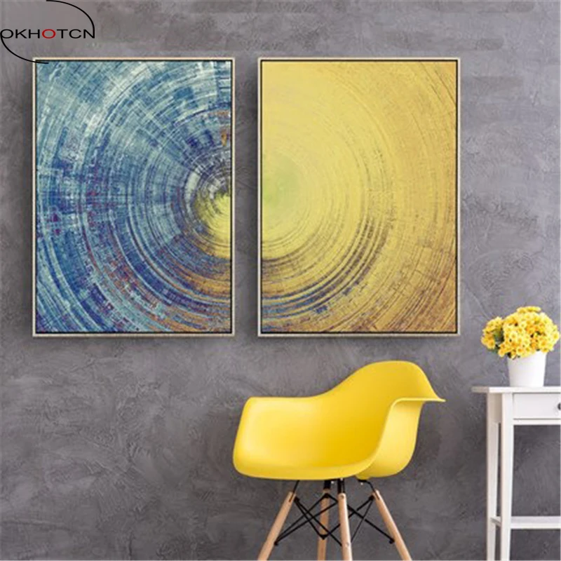 Round-Lines-Color-Gradient-Level-Imagination-Abstract-Dark-Universe-Nordic-Canvas-Painting-Picture-Wall-Posters-Home (1)