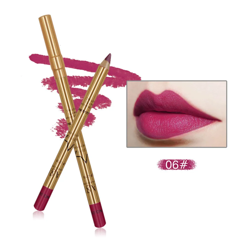 IMAGIC/Карандаш для губ IMAGIC Metal women Lasting Lipliner Водостойкий карандаш для губ 8 цветов td0320 Прямая поставка