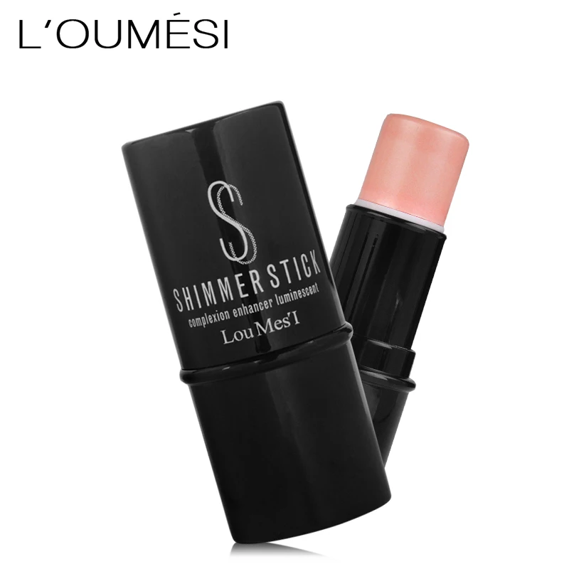 

Loumesi Face Makeup Foundation Highlighter Concealer maquiagem Cream Shimmer Illuminating Highlight Stick Shimmer Contour