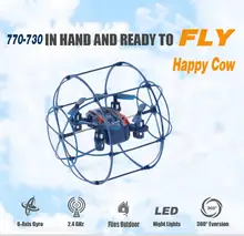 Mini RC Drone 777-370 Remote Control Helicopter With Headless Mode 2.4G 6-Axis Gyro RTF 4CH RC Wall Climbing Fly Quadcopter Toy