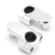 28 мм руль жир бар крепежные хомуты, подступни для BMW F800 GS и приключений 2008- F800GT 2013