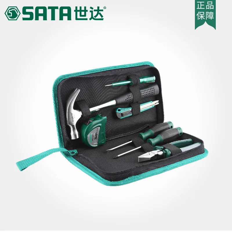 SATA 7pcs Hardware household maintenance kits, combo set screwdriver pliers DY06015 SATA 7pcs Hardware household maintenance kits, combo set screwdriver pliers DY06015