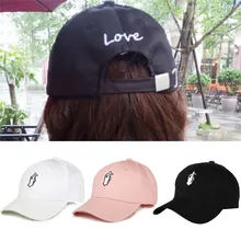 Бейсбольная Кепка с вышивкой в виде жестов любви, креативная Корейская Кепка с маленьким сердцем, новинка, милая Женская Бейсболка с сердечком