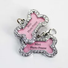 Набор тегов для домашних животных, собачьи кости в форме именной карточки, кость для потери собаки, идентификационный адрес, ярлык, тег, кулон в виде собаки, S, L