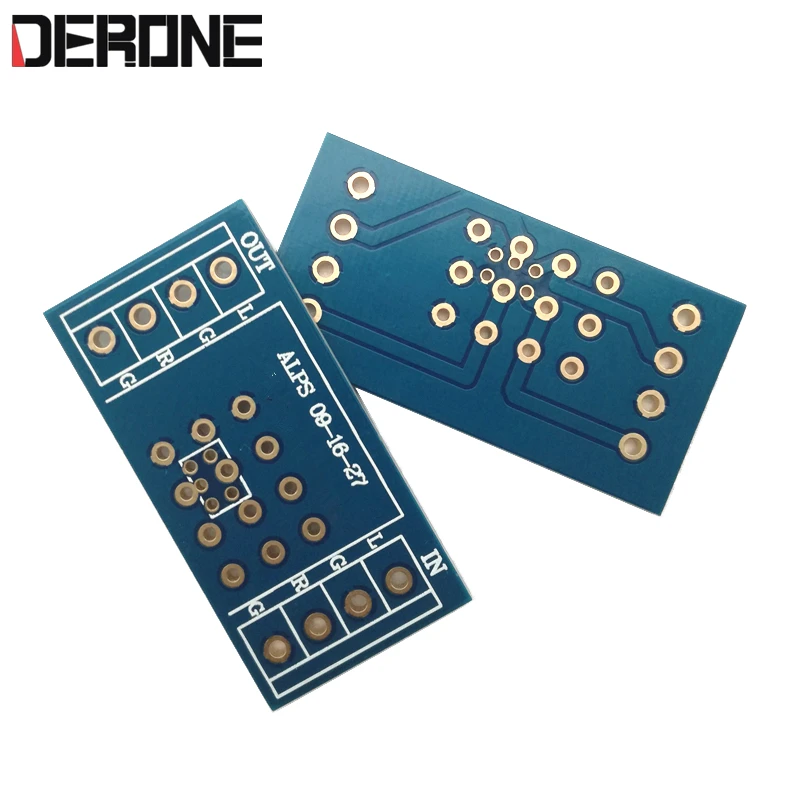 2 piece potentiometer PCB for amplifier PCB for ALPS 9 type 16 type 27