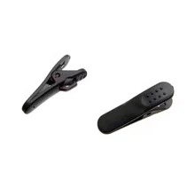 6 pieces/lot Earphone Clips Clamp Headphone Line Bind Cellphone Cord Wire Cable Nip Holder Black Earphone Accessories