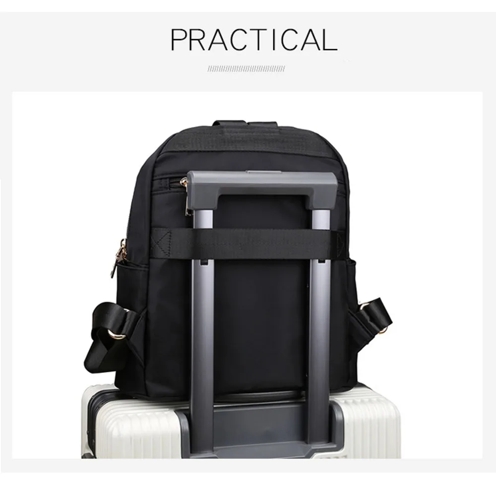 Женские сумки, новая мода, повседневный школьный рюкзак, сетчатый нейлоновый женский рюкзак, прочный женский рюкзак, повседневная школьная дорожная сумка, водонепроницаемая сумка