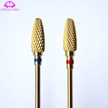 Электрический ногтей сверла твердосплавные ногтей Фрезерное сверло резак для аппарат для маникюра карбида ногтей Клубника ногтей бит