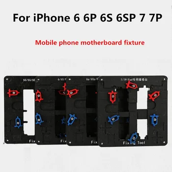 

High Temperature Resistant MotherBoard PCB Holder Fixture Jig Work Station For iPhone 5s 6 6P 6S 6SP 7 7P Logic Board Clamps