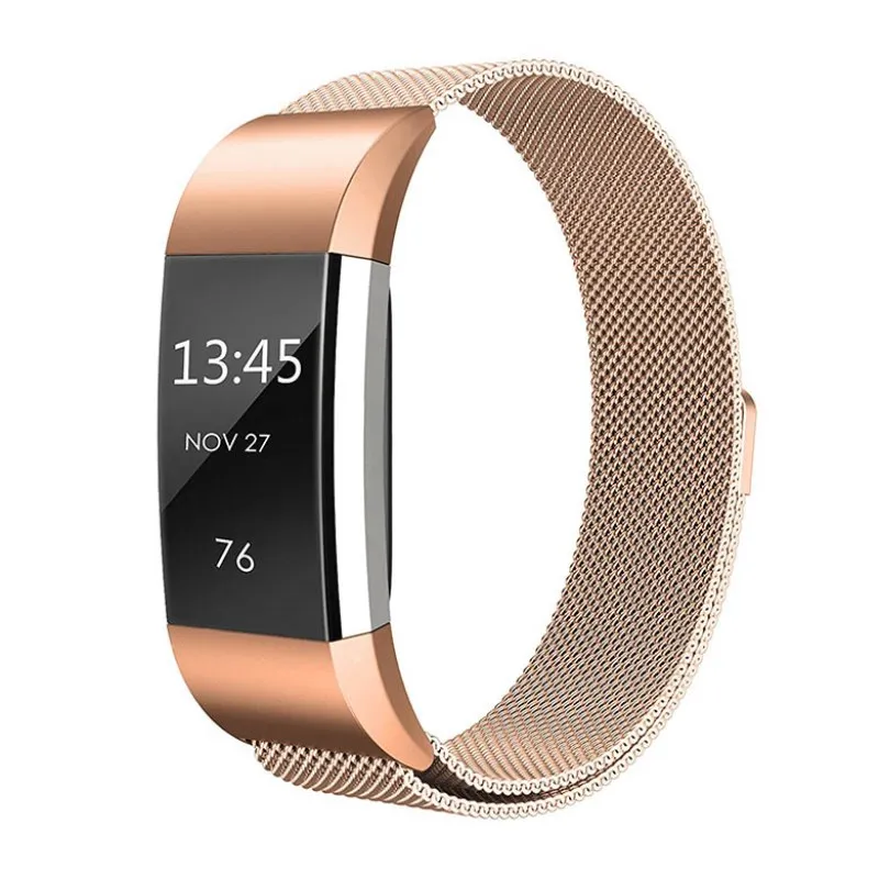 Миланская петля для FitbitCharge 2 Band сменный ремешок для часов браслет из нержавеющей стали металлический браслет для Fit bit Charge2