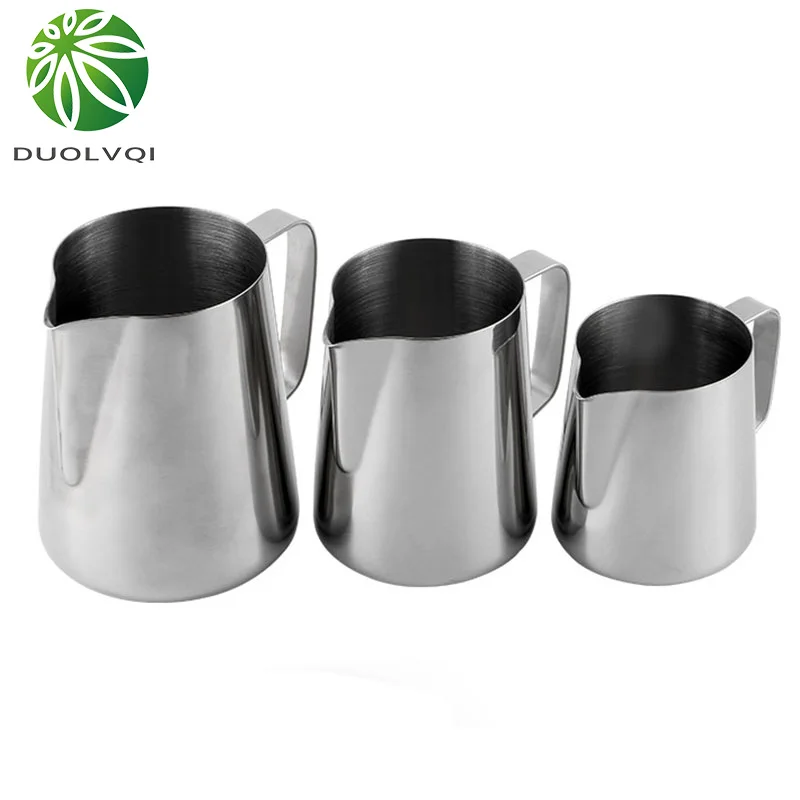 

Duolvqi Various Pull Flower Tool Stainless Steel Frothing Garland milk coffee Cappuccino Cooking Tools espresso Frothers Latte