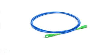 20m SC APC to SC APC Simplex Single Mode Armored PVC (OFNR) Patch Cable, Cable Jumper sommer cable sc goblin white