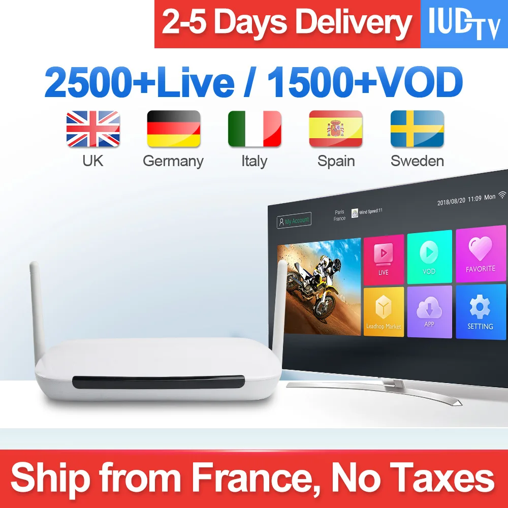

Android 8.1 IPTV 4K Subscription Europe Q9 RK3229 H.265 Decodaer IP TV IUDTV Portugal Turkey Nordic Sweden Code IPTV 1 Year