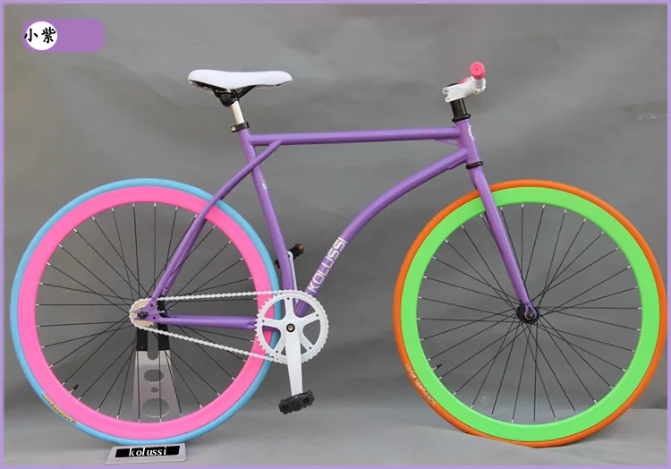 Original X-Front brand colorful fixie Bicycle Fixed gear bike 46 52cm DIY single speed road bike track fixie bicycle fixie bike