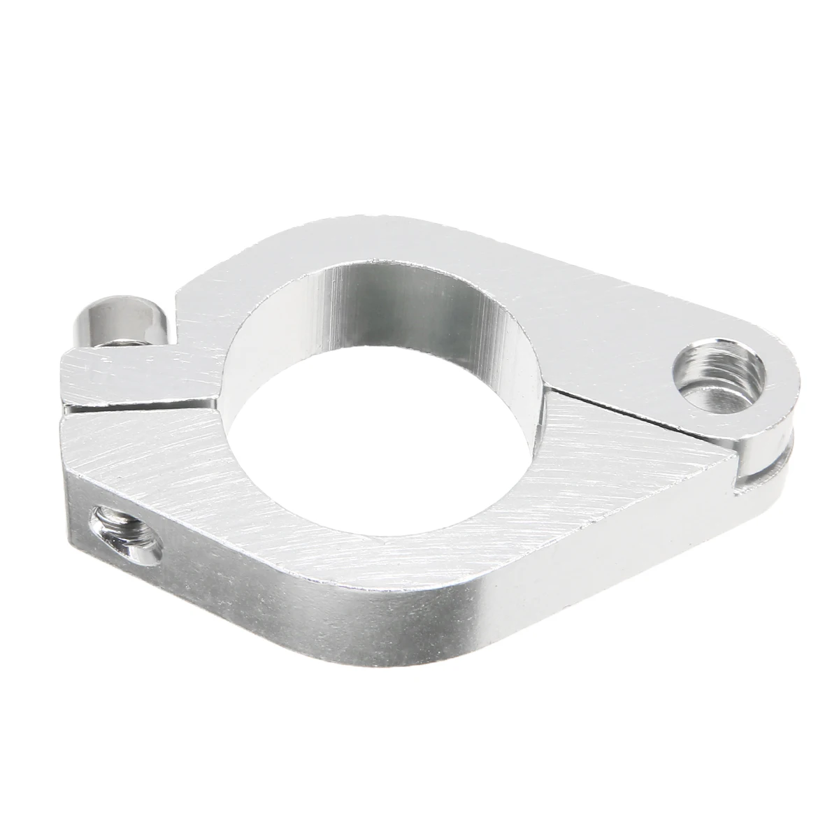 Mayitr 1pc 330mm Universal Motorcycle Steering Damper Fork Stabilizer Silver Aluminum