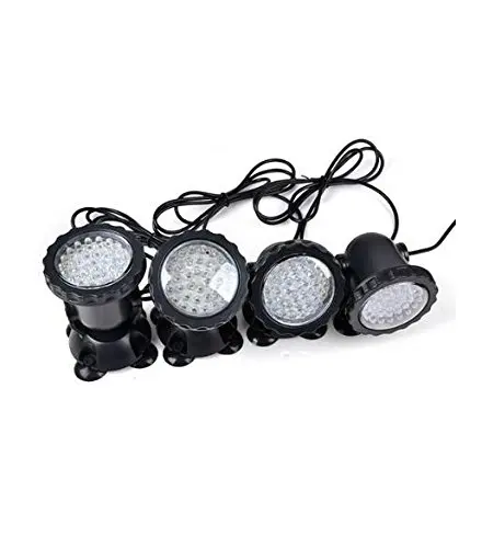 

36-LED Set of 4 Light Change-color Submersible Underwater Lights for Water Garden Pond