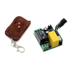 AC220V 10A Relay 1CH Wireless RF Remote Control Switch Learning Code Transmitter + Receiver ; 315Mhz/433Mhz High Quality AC220V 10A Relay 1CH Wireless RF Remote Control Switch Learning Code Transmitter + Receiver ; 315Mhz/433Mhz High Quality