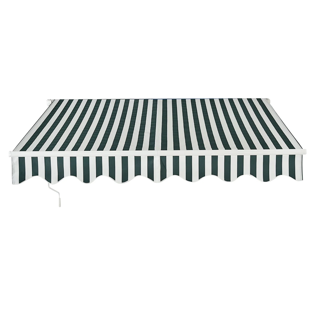 Panana Manual 3x2,5 m toldo exterior Patio jardín sombrilla refugio tela superior verde entrega rápida Panana Manual 3x2,5 m toldo exterior Patio jardín sombrilla refugio tela superior verde entrega rápida