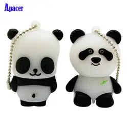 Apacer мультфильм животных USB Flash Drive Мини Прекрасный Panda Флеш накопитель специальный подарок мультфильм