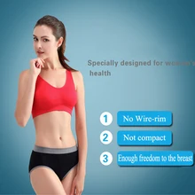 7 Colors Womens Sport Bra font b Fitness b font Yoga Running Vest Underwear Padded Crop