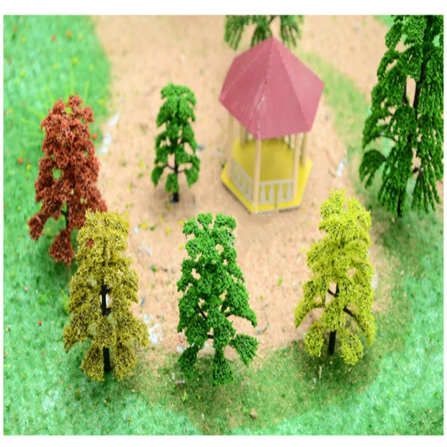 plastic green tree (4)