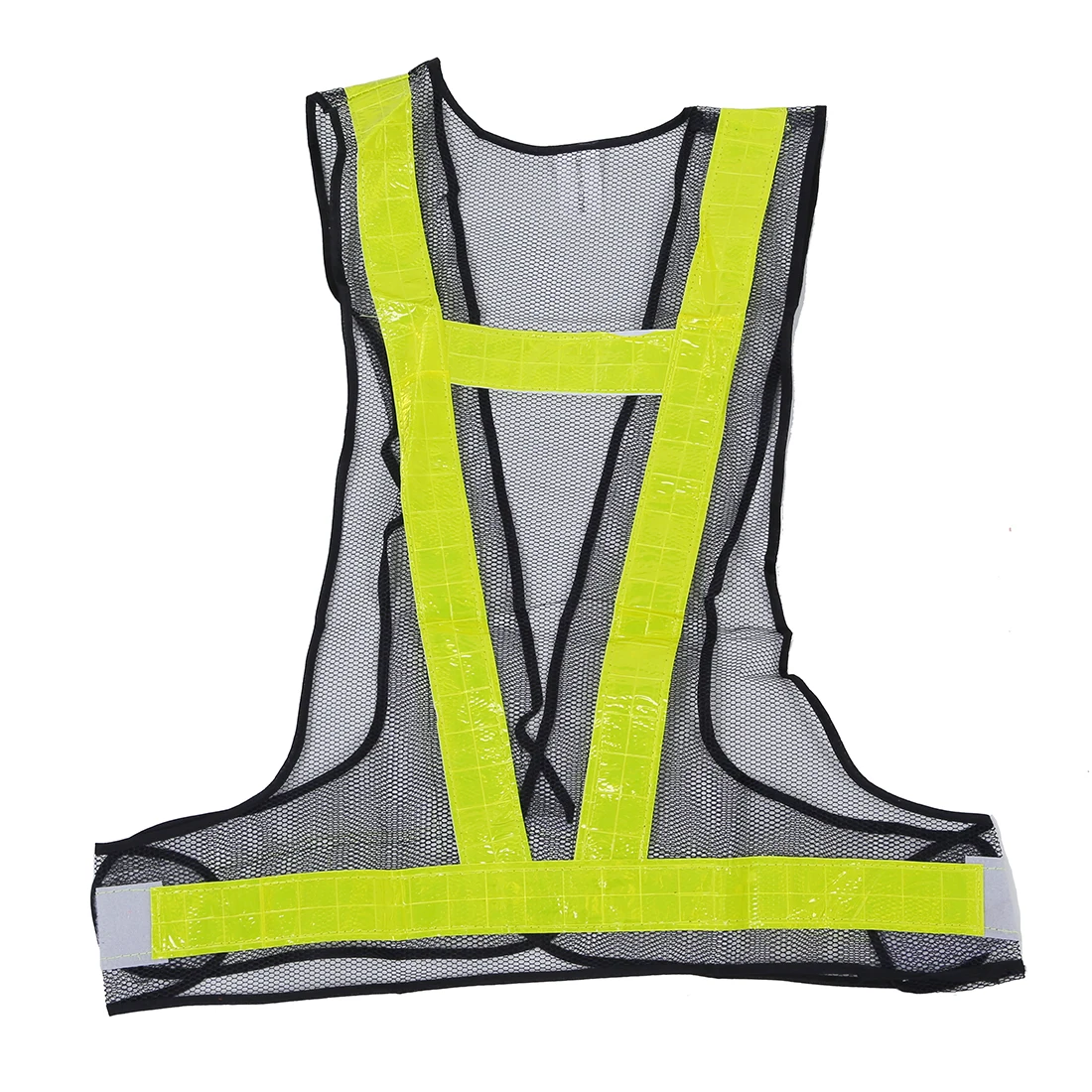 Hi-Viz светоотражающий жилет, чтобы вы были заметны Предупреждение дорожно-строительная страховочная Шестерни черного, желтого цвета