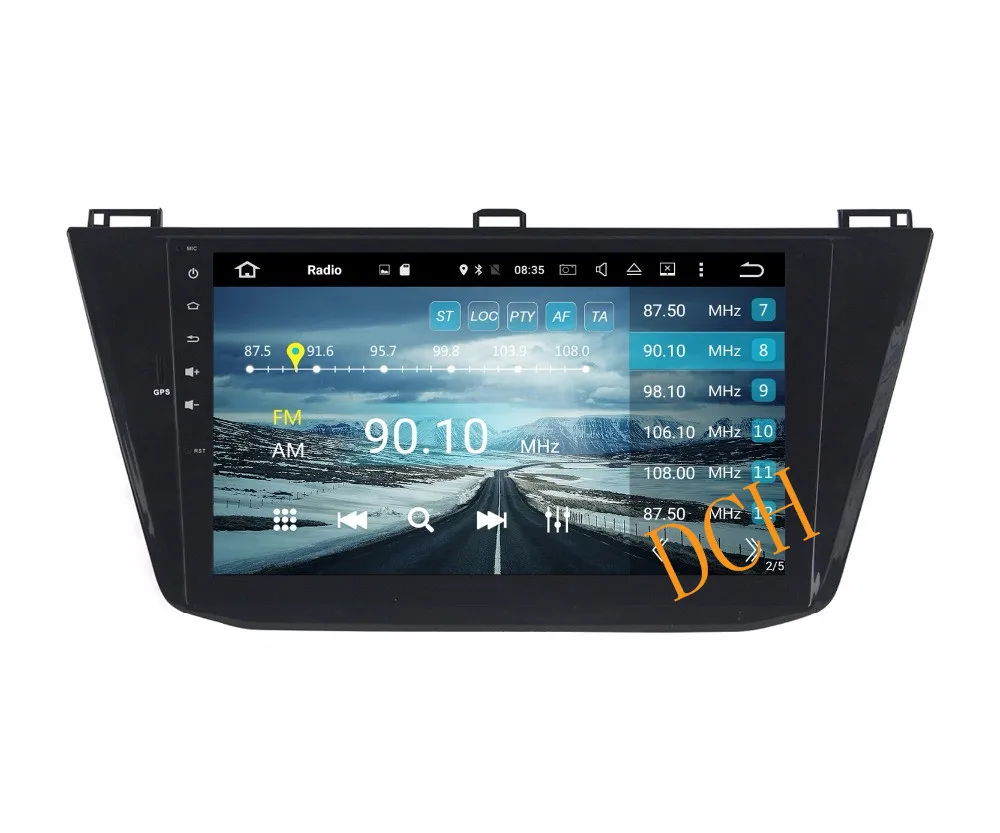 Cheap Octa Core 10.1" Android 9.0 Car Radio DVD GPS for Volkswagen Tiguan 2016 With 4GB RAM Bluetooth 64GB ROM navigation stereo auto 4