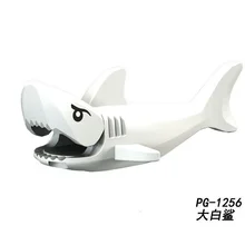 100 шт. Белый Черная Акула Пираты Карибского моря рисунке призрак зомби Джек Воробей строительные блоки игрушки для детей